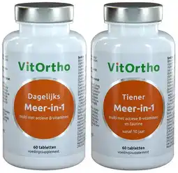 De Online Drogist Vitortho meer in 1 dagelijks & tiener tabletten 2st aanbieding