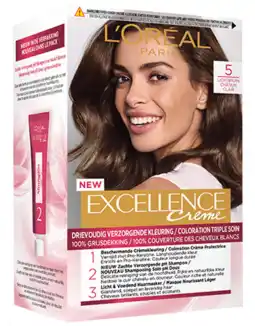 De Online Drogist L'oréal paris excellence 5 licht bruin 1st aanbieding