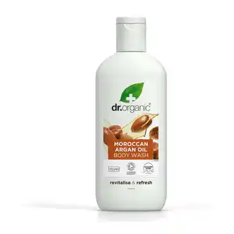 De Online Drogist Dr organic arganolie bodywash 250ml aanbieding