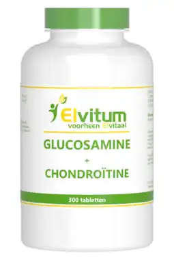 De Online Drogist Elvitum glucosamine chondroïtine tabletten 300tb aanbieding