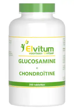 De Online Drogist Elvitum glucosamine chondroïtine tabletten 300tb aanbieding