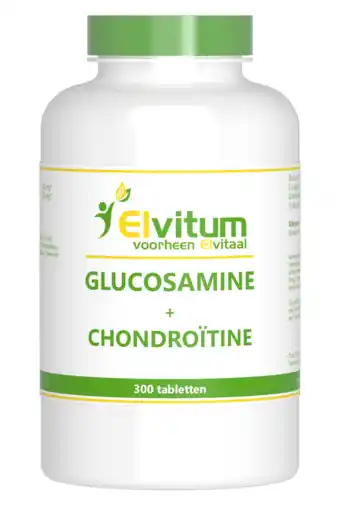 De Online Drogist Elvitum glucosamine chondroïtine tabletten 300tb aanbieding