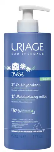 De Online Drogist Uriage baby 1st moisturizing milk 500ml aanbieding