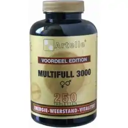 De Online Drogist Artelle multifull 3000 tabletten 250tb aanbieding