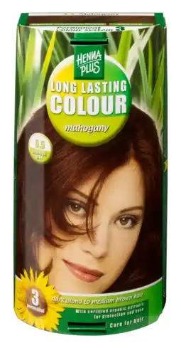 De Online Drogist Hennaplus 5.5 mahogany long lasting colours 100ml aanbieding