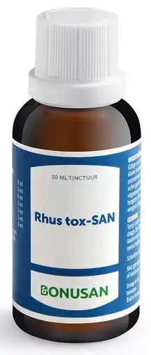 De Online Drogist Bonusan rhus tox-san tinctuur 30ml aanbieding