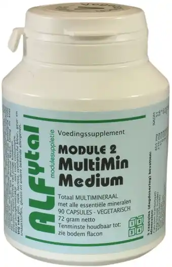 De Online Drogist Alfytal multimin medium vegetarische capsules 90vcp aanbieding