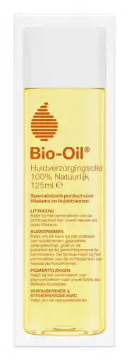 De Online Drogist Bio oil huidverzorgingsolie 100% natuurlijk 125ml aanbieding
