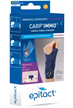 De Online Drogist Epitact carp'immo polsbrace rechts maat s 1st aanbieding