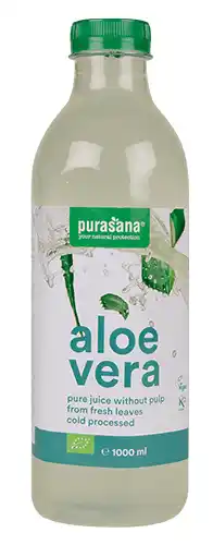 De Online Drogist Purasana aloë vera sap 1lt aanbieding