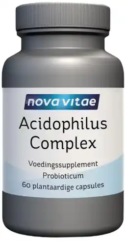 De Online Drogist Nova vitae acidophilus complex capsules 60cp aanbieding