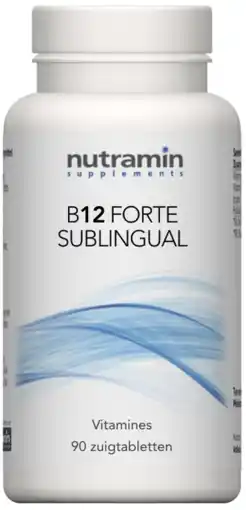 De Online Drogist Nutramin b12 forte sublingual 90tb aanbieding