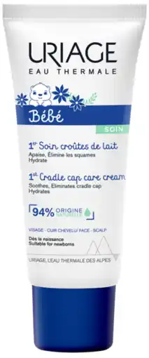 De Online Drogist Uriage baby 1st cradle cap care cream 40ml aanbieding