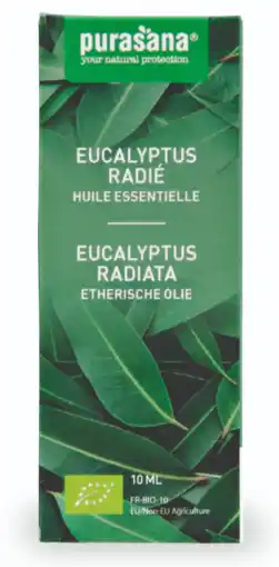 De Online Drogist Purasana etherische olie eucalyptus radiata 10ml aanbieding