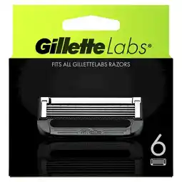 De Online Drogist Gillette labs navulmesjes universeel 6st aanbieding