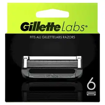 De Online Drogist Gillette labs navulmesjes universeel 6st aanbieding