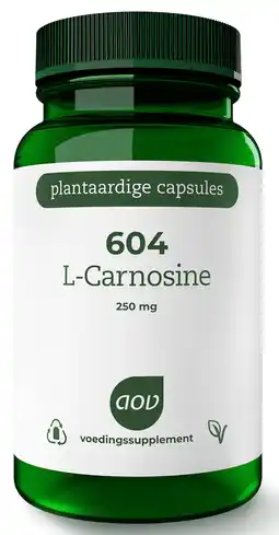 De Online Drogist Aov 604 l carnosine 250mg vegacaps 60vcp aanbieding