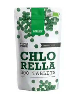 De Online Drogist Purasana biologische chlorella tabletten 500tb aanbieding