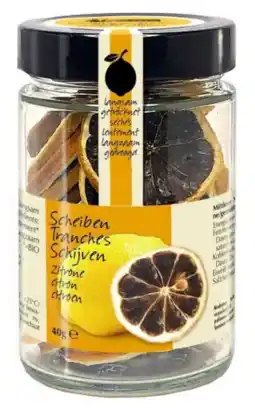 De Online Drogist Aman prana gedroogde zwarte citroenschijfjes 40gr aanbieding