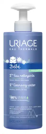 De Online Drogist Uriage baby 1st cleansing water 500ml aanbieding