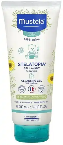 De Online Drogist Mustela stelatopia wasgel 200ml aanbieding