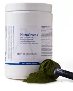 De Online Drogist Biotics nitrogreens poeder 240gr aanbieding