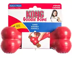 De Online Drogist Kong goodie bone rood medium 1st aanbieding