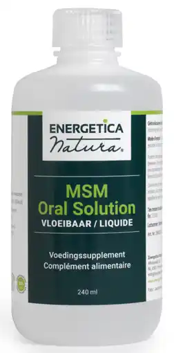 De Online Drogist Energetica natura msm oral solution vloeibaar 240ml aanbieding