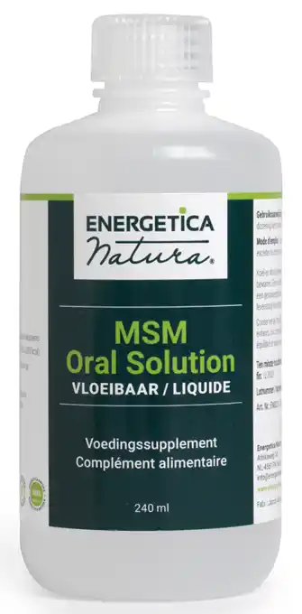 De Online Drogist Energetica natura msm oral solution vloeibaar 240ml aanbieding