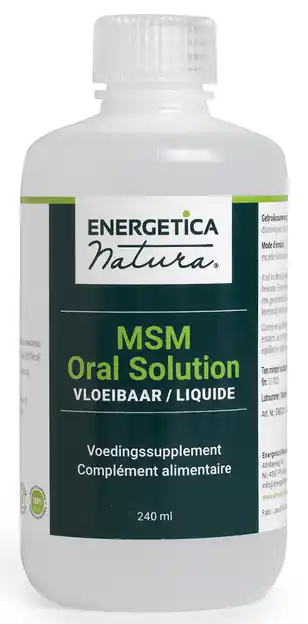 De Online Drogist Energetica natura msm oral solution vloeibaar 240ml aanbieding