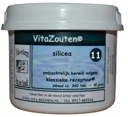 De Online Drogist Vita reform van der snoek vita reform vitazouten nr. 11 silicea 360tb aanbieding
