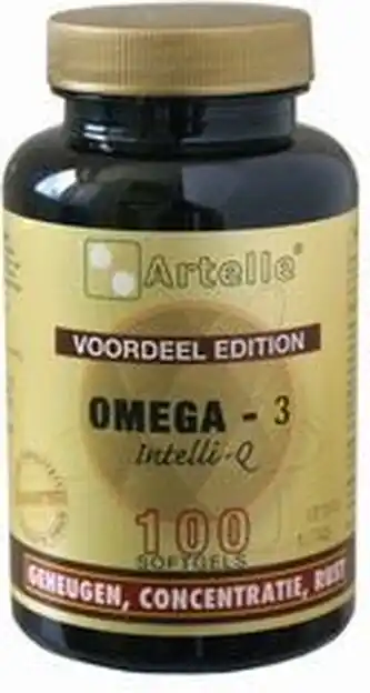 De Online Drogist Artelle omega 3 intelli-q softgel 100 st * 100sg aanbieding