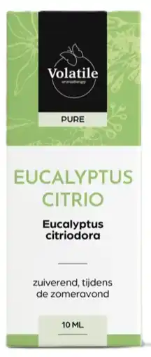 De Online Drogist Volatile citroen eucalyptus (eucalyptus citriodora) 10ml aanbieding