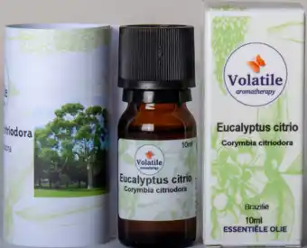 De Online Drogist Volatile citroen eucalyptus (eucalyptus citriodora) 10ml aanbieding