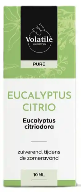 De Online Drogist Volatile citroen eucalyptus (eucalyptus citriodora) 10ml aanbieding