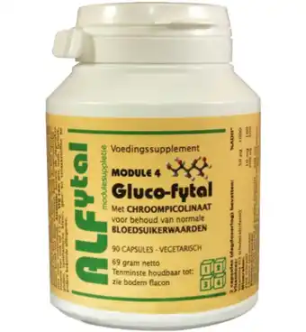 De Online Drogist Alfytal gluco fytal capsules 90vcp aanbieding