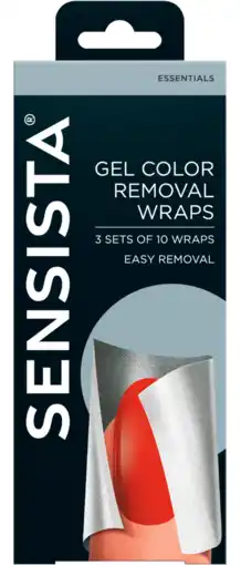 De Online Drogist Sensista gel color removal wraps 3st aanbieding