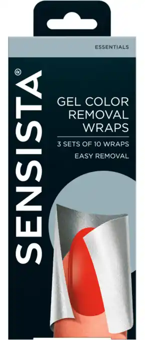 De Online Drogist Sensista gel color removal wraps 3st aanbieding
