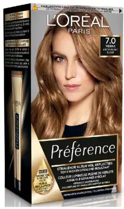 De Online Drogist L'oréal paris preference 7 vienna middenblond 174ml aanbieding