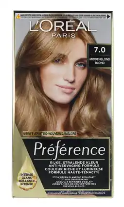 De Online Drogist L'oréal paris preference 7 vienna middenblond 174ml aanbieding