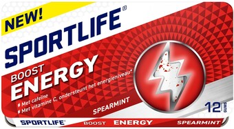 De Online Drogist Sportlife spearmint boost energy 12st aanbieding
