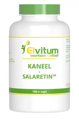 De Online Drogist Elvitum kaneel met salaretin vegicaps 180cp aanbieding