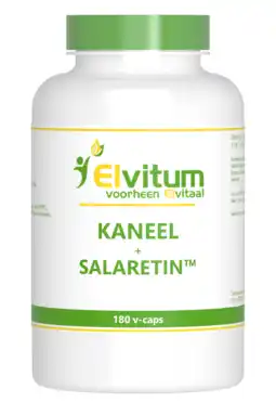 De Online Drogist Elvitum kaneel met salaretin vegicaps 180cp aanbieding