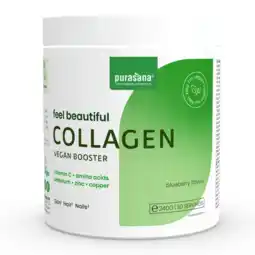 De Online Drogist Purasana collagen booster bosbes poeder 240gr aanbieding