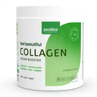 De Online Drogist Purasana collagen booster bosbes poeder 240gr aanbieding