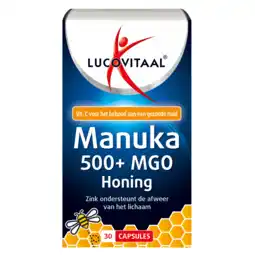 De Online Drogist Lucovitaal manuka honing capsules 30cp aanbieding