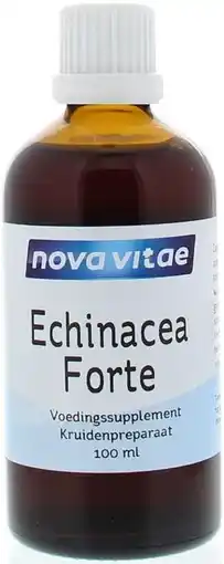 De Online Drogist Nova vitae echinacea forte tinctuur 100ml aanbieding