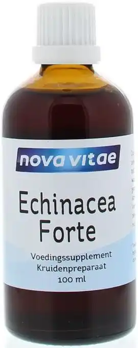 De Online Drogist Nova vitae echinacea forte tinctuur 100ml aanbieding