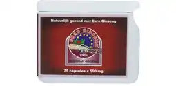 De Online Drogist Euro ginseng american 75cp aanbieding