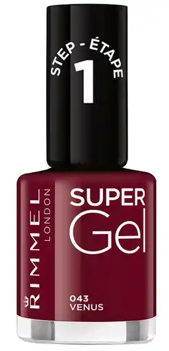 De Online Drogist Rimmel london nagellak super gel 043 venus 12ml aanbieding